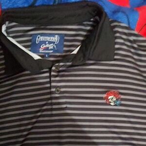 Section 119 X Grateful Dead Bertha Embroidered Golf Polo.